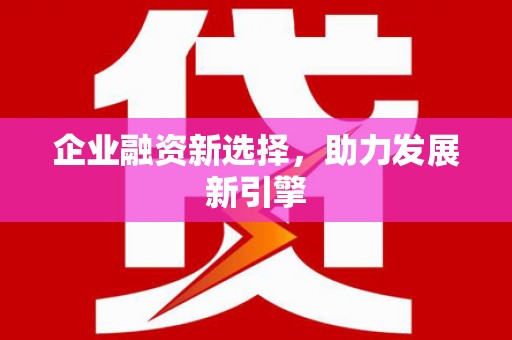 白沙企业融资新选择，助力发展新引擎