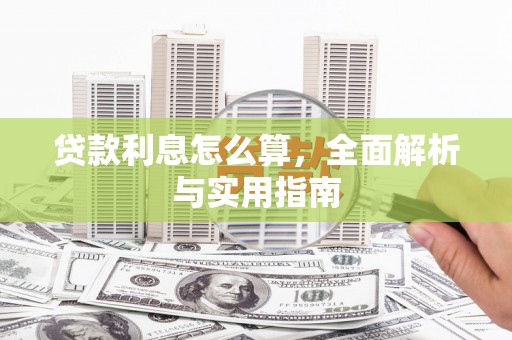 白沙贷款利息怎么算，全面解析与实用指南