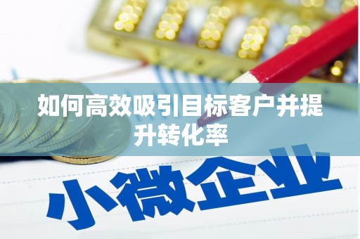 白沙如何高效吸引目标客户并提升转化率