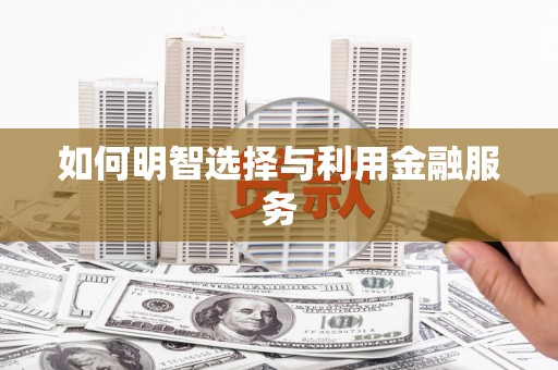 白沙如何明智选择与利用金融服务