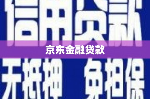 白沙京东金融贷款