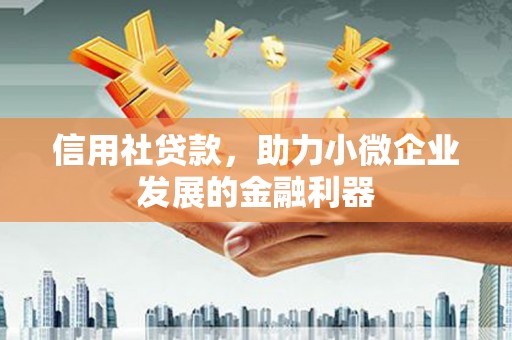 白沙信用社贷款，助力小微企业发展的金融利器