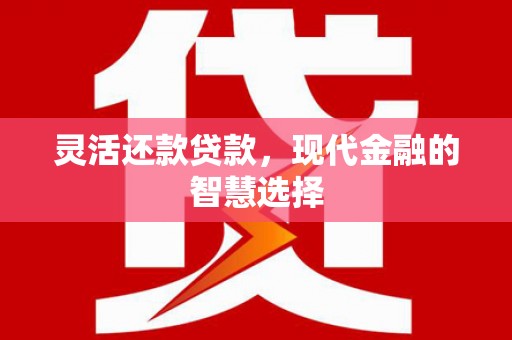白沙灵活还款贷款，现代金融的智慧选择