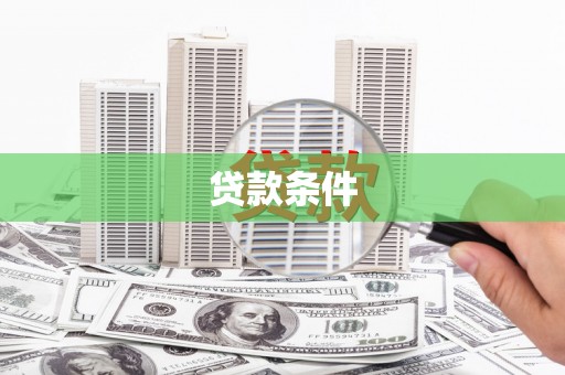 白沙贷款条件
