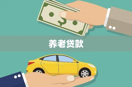 白沙养老贷款