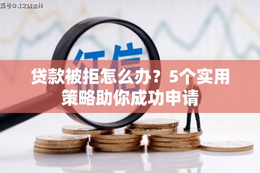 白沙贷款被拒怎么办？5个实用策略助你成功申请