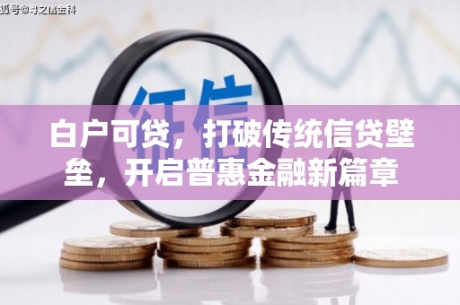 白沙白户可贷，打破传统信贷壁垒，开启普惠金融新篇章