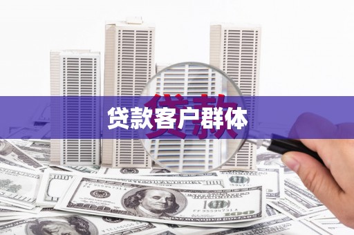 白沙贷款客户群体
