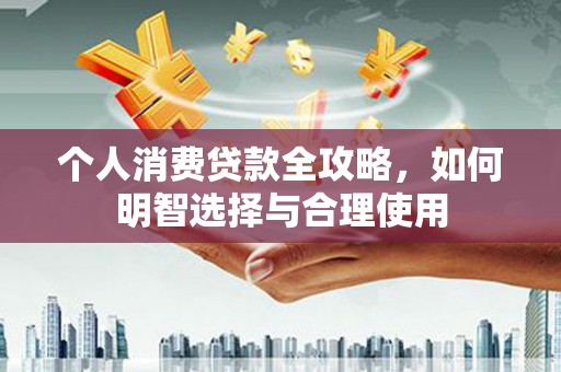 白沙个人消费贷款全攻略，如何明智选择与合理使用